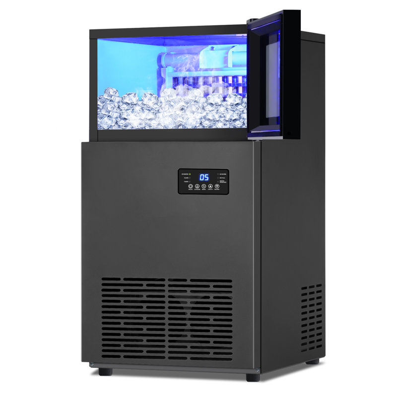 TAZPI 160 Lb. Daily Production Cube Clear Ice Under Counter